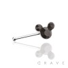 20PCS OF 925 STERLING SILVER NOSE BONE STUD WITH TRIPLE GEM